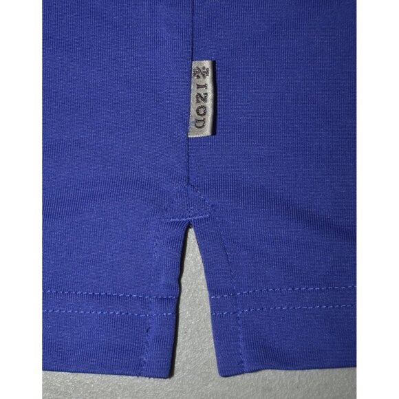 IZOD X-Treme Function Golf Men's Size XXL Blue Pullover Polo Shirt 1/4 Button Up - Picture 5 of 8
